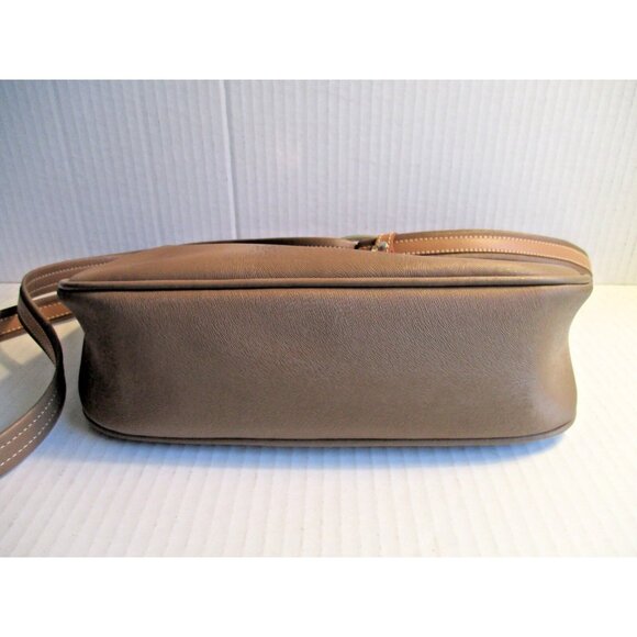 *El Potro Beige Tan Leather Shoulder Bag Purse Made in Spain - Picture 5 of 5